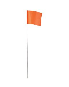 Milwaukee Tool 2.5 in. x 3.5 in. Glo Orange Flag Stakes