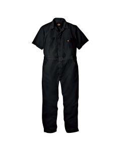 VFI3339BK-RG-3XL image(0) - Short Sleeve Coverall Black, 3XL