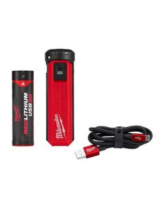 MLW48-59-2013 image(1) - Milwaukee Tool REDLITHIUM USB Charger & Portable Power Source Kit