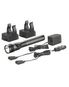 Streamlight Stinger DS LED HL High Lumen Rechargeable Flashlight with Dual Switches - Black