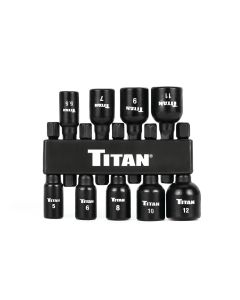 TIT16297 image(0) - Titan 9 pc. Metric Magnetic Nut Setter