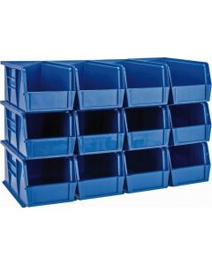 MRO73087983 image(0) - Msc Industrial Supply 5-1/2" Wide x 10-7/8" Deep x 5" High Hopper Stacking Bin