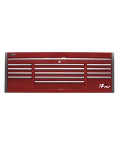 HOMHX02072153 image(0) - Homak Manufacturing 72 in. HXL 13-Drawer Top Chest - Red