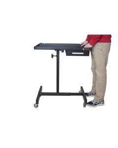 KTI75107 image(8) - K Tool International Work Table 30 Inch Adjustable (Matte Black)