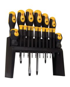 WLMW1710 image(0) - Wilmar Corp. / Performance Tool 18-Piece Screwdriver Set