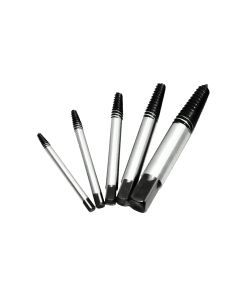 KTI70040 image(0) - K Tool International Extractor Set Damaged Screw 5 Piece Spiral