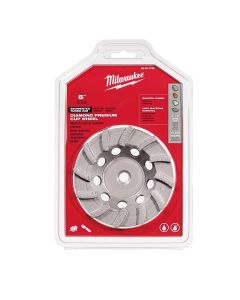 Milwaukee Tool 5" Diamond Cup Wheel Segmented-turbo