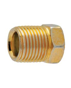 SRRPS2125 image(0) - S.U.R.&R. 3/8" MALE TUBE NUT 5/8" X 18 (2)