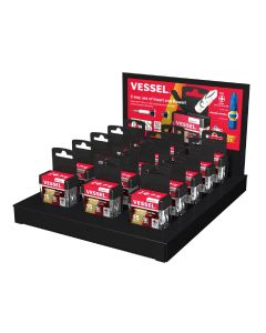 Vessel Tools 15PC Impact Ball PH2x30 Torsion Bit Display