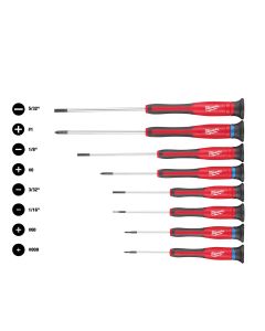 MLW48-22-2614 image(0) - Milwaukee Tool 8 PC Precision Screwdriver Set