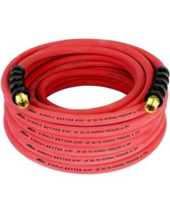 MILULR385038 image(0) - Milton Industries 3/8" x 50' Ultra Lightweight Rubber Hose (w/ 3/8" NPT ends)