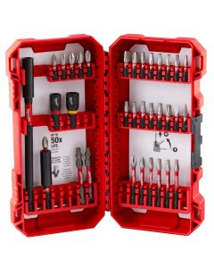 MLW48-32-5101 image(0) - Milwaukee Tool SHOCKWAVE Impact Duty Driver Bit Set - 34PC