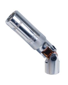 SRRSRSP14 image(0) - S.U.R.&R. 3/8&rdquo; Drive 14mm Spring-Return Spark Plug Socket Set makes spark plug removal/replacement easier and faster