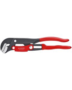 KNP8361010 image(0) - KNIPEX 13In Push Button Swedish Pipe Wrench