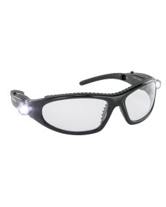 SAS5420 image(0) - SAS Safety LED Inspector High-Impact Glasses w/ Ultra Bright LED Lights