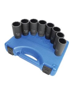 AST78868 image(0) - Astro Pneumatic 8pc 12-Point Axle Nut Socket Set