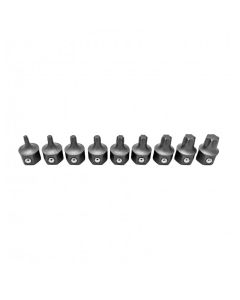 CTA5058 image(0) - CTA Manufacturing 9 Pc. Stubby Torx Bit Set