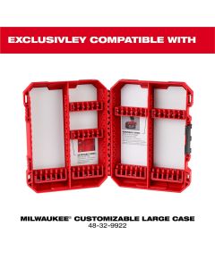 MLW48-32-9934 image(1) - Milwaukee Tool Large Case Rows for Insert Bit Accessories 5PK