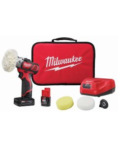 MLW2438-22X image(0) - Milwaukee Tool M12 Variable Speed Polisher/Sander Kit