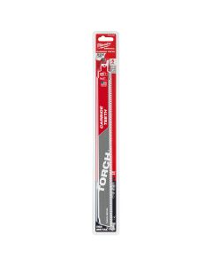 Milwaukee Tool 12" 8TPI The TORCH with CARBIDE TEETH 5PK