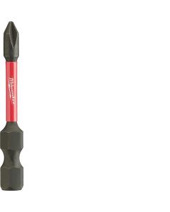 Milwaukee Tool SHOCKWAVE 2&rdquo; Impact Phillips #1 Power Bits (Bulk 25)