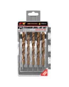 WLMW9043 image(0) - Wilmar Corp. / Performance Tool 25pc Titanium drill bit set