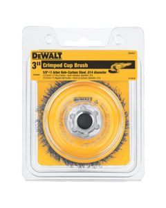 DWTDW4920 image(0) - DeWalt 3"Crimp Cup Brush/ "