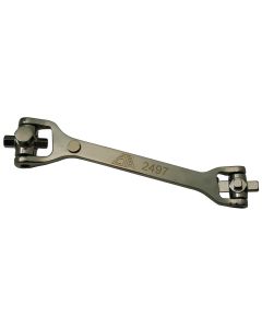 CTA2497K image(0) - CTA Manufacturing 8-1 Multi-Wrench - Square/Hex -Box