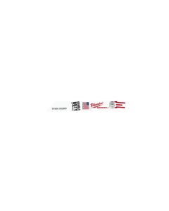 MLW48-01-6184 image(0) - Milwaukee Tool 6" 18 TPI   SAWZALL Blades (50 Pk)