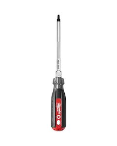 MLW48-22-2853 image(1) - Milwaukee Tool #3 Square - 6" Cushion Grip Screwdriver