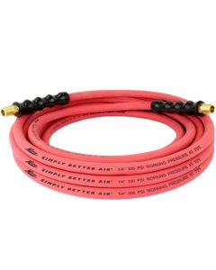 MILULR142514 image(0) - Milton Industries 1/4" x 25' Ultra Lightweight Rubber Hose (w/ 1/4" NPT ends)