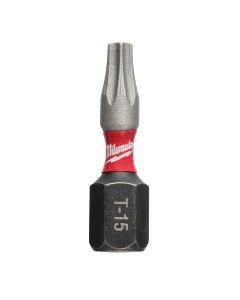 MLW48-32-4734 image(1) - Milwaukee Tool SHOCKWAVE Impact Torx T15 Insert Bits (Bulk 25)