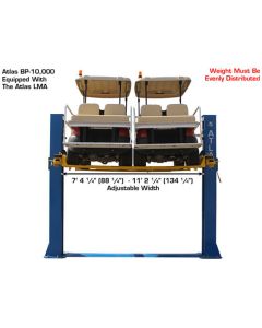 ATEATLMA-FPD image(6) - Atlas Automotive Equipment 2-Post Lift "Lawnmower" Adapter