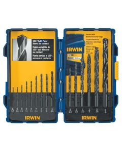 HAN314015 image(0) - DRILL BIT 15PC BLACK OXIDE SET