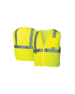 PYRRVZ2110XL image(0) - Pyramex Pyramex Safety - Safety Vest - Hi-Vis Lime - Size Medium