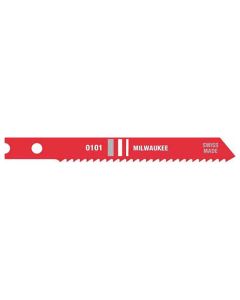 MLW48-42-0101 image(0) - Milwaukee Tool 2-3/4" METAL CUTTING JIG SAW BLADES, 14 TPI, HIGH SPEED STEEL, U-SHANK, (5-PK)