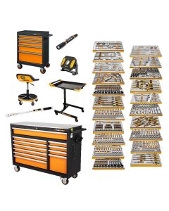 KDTMEGAMOD1024 image(0) - Gearwrench 1024 PC MTS IN MODULAR TRAYS W/STORAGE