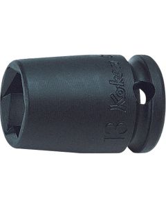 KKN135E-60B image(0) - Ko-ken USA 135E-60B 1/4 Hex Dr. Adaptor  1/2 Square Length 60mm Ball type