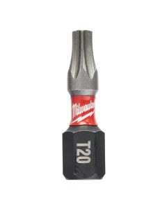 MLW48-32-4735 image(0) - Milwaukee Tool SHOCKWAVE INSERT BIT TORX T20 - BULK (25)