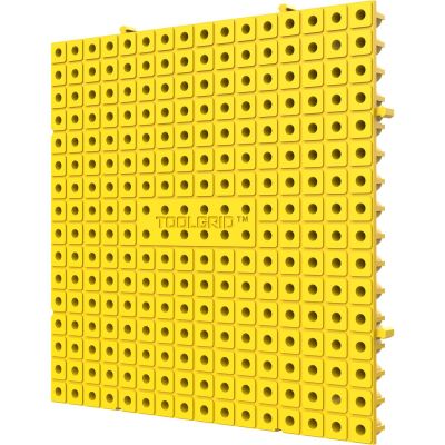 TGR52020 image(0) - Toolgrid TGB-6X6 Modular Board 16pc Pack - Yellow