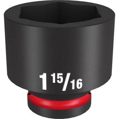 MLW49-66-6322 image(0) - Milwaukee Tool SHOCKWAVE Impact Duty  3/4"Drive 1-15/16" Standard 6 Point Socket