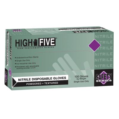 MFXN244 image(0) - Microflex LIGH POWDER INDUST GRADE NITRILE GLOVES XL