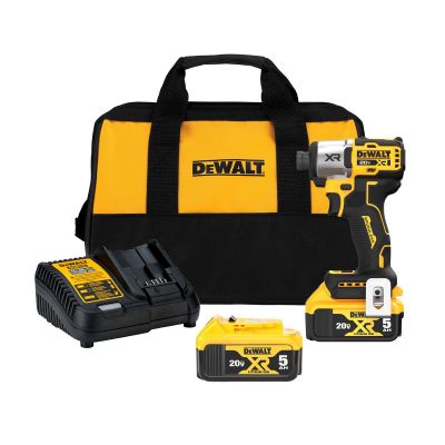 DWTDCF845P2 image(0) - DeWalt DEWALT 20V MAX XR 1/4" Impact Driver Kit