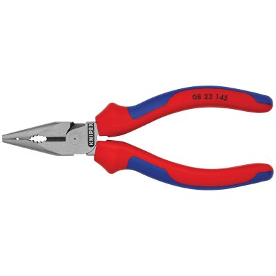 KNP0822145 image(0) - KNIPEX 6 inch Needle-Nose Combo Pliers with comfort grip