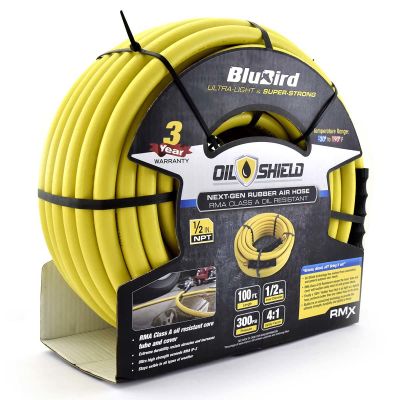 BLBOS12100 image(0) - BluBird BluBird Oil Shield 1/2 in. x 100 ft. Air Hose