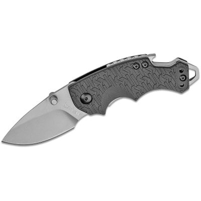 KER8700X image(0) - Kershaw Shuffle Multifunction Manual Open Inset Liner Lock Drop Point Blade EDC Folding Pocket Knife - Black