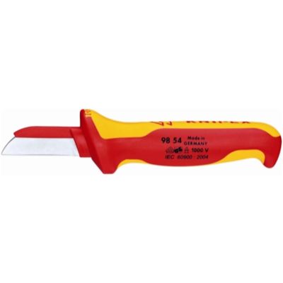 KNP9854 image(0) - KNIPEX CABLE KNIFE-1,000V INSLTD