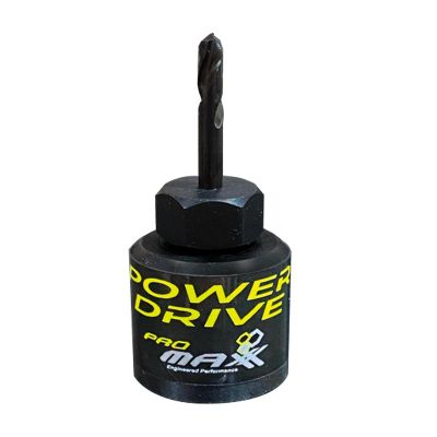 PMXPDT250A image(0) - ProMaxx PowerDrive 1/4” Ratchet Adapter w Threaded 1/8" drill bit