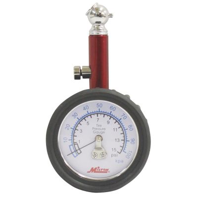 MILS931 image(0) - Milton Industries Dial Tire Gage 0-15 PSI