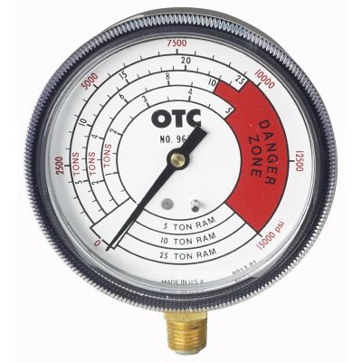 OTC9652 image(0) - OTC GAUGE PRESSURE AND TONNAGE 4 SCALES